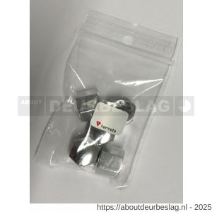 Hermeta 5866 5x dopmoer M8 naturel EAN sticker - R20101945 - afbeelding 1