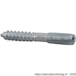 Hermeta 5900 stokschroef M8x60 mm verzinkt - R20100002 - afbeelding 1