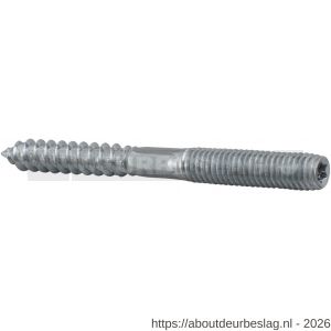 Hermeta 5900 stokschroef M8x80 mm verzinkt - R20100004 - afbeelding 1