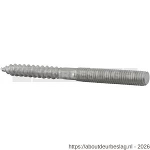 Hermeta 5900 stokschroef M8x90 mm verzinkt - R20100005 - afbeelding 1