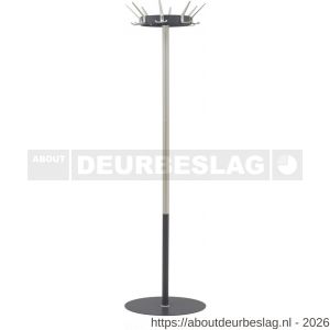 Hermeta 2250 staande garderobe kapstok original Graphite Grey - R20101361 - afbeelding 1