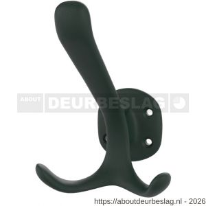 Hermeta X'Tenz X028 Nobel nummer #3 garderobe hoed- en jashaak dubbel mosgroen - R20101766 - afbeelding 1