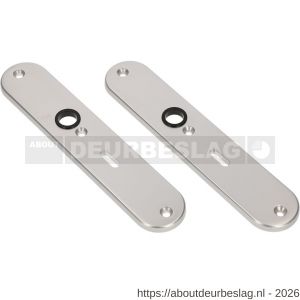 Ami 250/50/8/1 langschild aluminium sleutelgat SLG 56 F1 R6,5/R7,3 - R10900671 - afbeelding 1