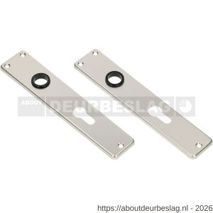 Ami 218/3 RH langschild aluminium rondhoek profielcilinder PC 72 F2 - R10900664 - afbeelding 1