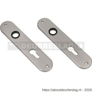 Ami 200/1/7 langschild aluminium Archi Design profielcilinder PC 55 Irox - R10900696 - afbeelding 1