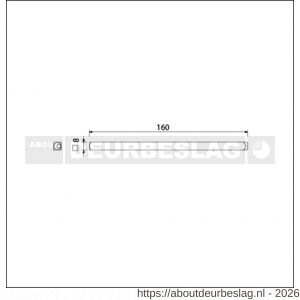 Ami deurkruk Quickstift 8x160 mm - R10900256 - afbeelding 1
