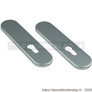 Ami 177/1 Klik kortschild aluminium zonder krukgat profielcilinder PC 55 F1 - R10900531 - afbeelding 1