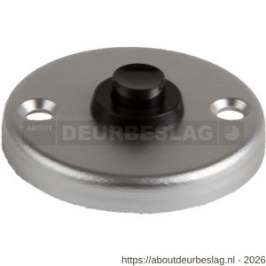 Ami 3 RH beldrukker aluminium rond rozet F2 - R10900010 - afbeelding 1