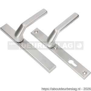 Ami VHB 251/32-379 veiligheids Rotaveer kruk-kruk smalschildgarnituur SKG** VHB deurkruk 379 Rota 251/32 blind F1 en deurkruk 379 Rota 251/32 profielcilinder PC 72 deurdikte 53-57 mm - R10900887 - afbeelding 1