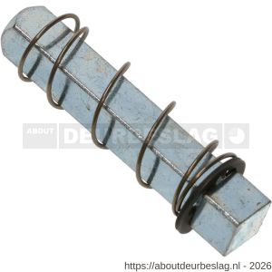 Ami deurbeslag verloopstift vierkant vol enkelzijdig 8-9 deurdikte deurdikte 38-42 mm - R10900232 - afbeelding 1