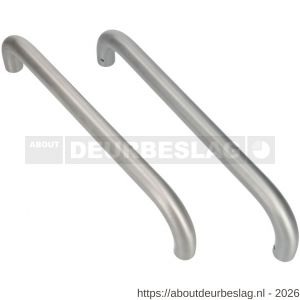 Ami 350 hand deurgreep enkelgebogen Archi Design 350 mm Irox deurdikte 38-61 mm - R10900429 - afbeelding 1