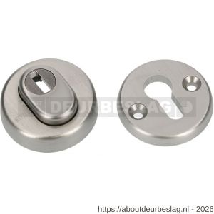 Ami VHB rond rozet veiligheidsrozet SKG*** Archi Design rond VHB rozet rond 60/15 buiten kerntrek KT en binnen profielcilinder PC Irox deurdikte 38-42 mm - R10901546 - afbeelding 1