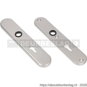 Ami VHB 250/50/1 veiligheidslangschild SKG*** ovaal VHB 250/50/1 buiten en binnen F1 profielcilinder PC 55 deurdikte 38-42 mm - R10900913 - afbeelding 1