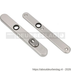 Ami VHB 257/37/2 KT veiligheidssmalschild SKG*** kerntrekbeveiliging ovaal VHB 257/32/2 buiten kerntrek KT 72 en 257/32/2 binnen blind F1 deurdikte 53-57 mm - R10901667 - afbeelding 1