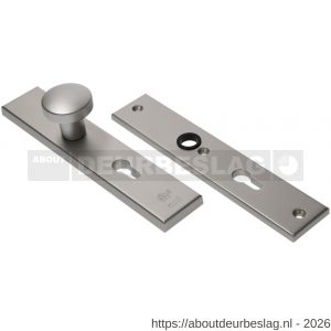 Ami VHB 251/50-169/50 veiligheidsvoordeur-knoplangschildgarnituur SKG*** VHB 251/50 knop 169/50 buiten en binnen profielcilinder PC 72 zonder deurkruk F1 deurdikte 38-42 mm - R10901074 - afbeelding 1