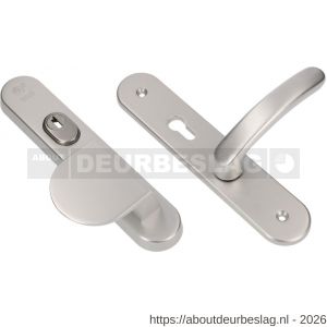 Ami VHB 250/15-90/83-378 KT senioren veiligheids Rotaveer duwer-kruk langschildgarnituur SKG*** kerntrekbeveiliging ovaal omkeer VHB 250/50/15 kerntrek KT 72 omkeer deurduwer 90/83 links en deurkruk 378 Rota profielcilinder PC - R10901104 - afbeelding 1