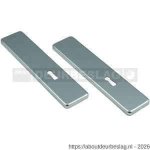 Ami 185/44 Klik kortschild aluminium zonder krukgat sleutelgat SLG 56 F1 - R10900595 - afbeelding 1