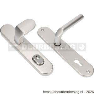 Ami VHB 250/15-145 KT veiligheids knop-kruk langschildgarnituur SKG*** kerntrekbeveiliging ovaal VHB 250/50/15 kerntrek KT 92 knop 145 en deurkruk 369 profielcilinder PC 92 F1 deurdikte 38-42 mm - R10901255 - afbeelding 1