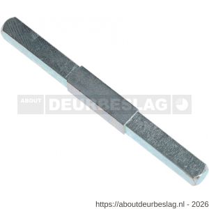 Ami deurbeslag verloopstift vierkant vol 8-9-8 deurdikte 53-57 mm - R10900235 - afbeelding 1