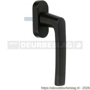 Ami 810 draai-kiep raamgreep 7x32 mm zwart 9005 structuur ovaal compleet - R10901781 - afbeelding 1