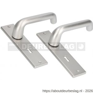 Ami KS 178/43-386 kruk-kruk garnituur deurkruk 386 Rota kortschild 178/43 sleutelgat SLG 56 F1 deurdikte 38-42 mm - R10900112 - afbeelding 1