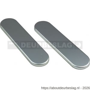 Ami 177/1 Klik kortschild aluminium geheel blind F1 - R10900524 - afbeelding 1