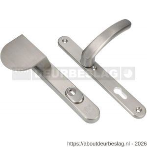 Ami VHB 257/37/15-90/83-378 KT veiligheids Rotaveer duwer-kruk smalschildgarnituur SKG*** kerntrekbeveiliging Archi Design VHB 257/37/2 kerntrek KT 92 deurduwer 90/83 links en deurkruk 378 Rota 257/32/2 profielcilinder PC 92 - R10901033 - afbeelding 1