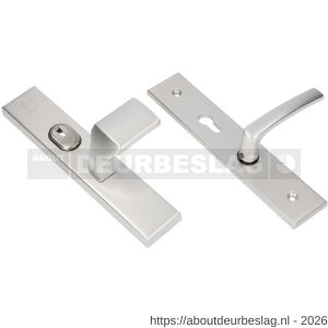 Ami VHB 251/15-144 KT senioren veiligheidsvoordeur-knoplangschildgarnituur SKG*** kerntrekbeveiliging omkeer VHB 251/50/15 kerntrek KT 72 omkeer knop 144 en deurkruk 332 profielcilinder PC 72 omkeer F1 deurdikte 38-42 mm - R10901269 - afbeelding 1