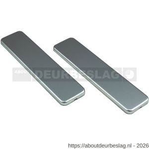 Ami 185/44 Klik kortschild aluminium geheel blind F1 - R10900594 - afbeelding 1