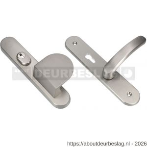 Ami VHB 250/15-90/83-378 KT senioren veiligheids Rotaveer duwer-kruk langschildgarnituur SKG*** kerntrekbeveiliging omkeer Archi Design VHB 250/15 kerntrek KT 72 omkeer deurduwer 90/83 rechts en deurkruk 378 Rota Irox 2 GTS - R10901102 - afbeelding 1