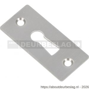 Ami 4 vlak sleutelrozet aluminium afdekplaatje sleutelgat F1 - R10900486 - afbeelding 1