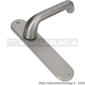 Ami 200/1/7-386 kruk-kruk garnituur deurkruk 386 Rota langschild 200/1/7 blind Irox Archi Design - R10900106 - afbeelding 1