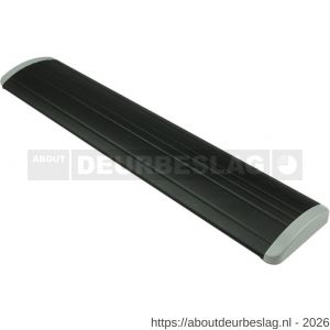 Ami EP 990 tochtklep aluminium zwart RAL 9005 structuur finish met 4 schroeven SPS 3.5x13 mm - R10900090 - afbeelding 1