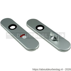 Ami 177/1 Klik kortschild aluminium toilet- en badkamersluiting WC 5/57 mm F1 - R10900533 - afbeelding 1