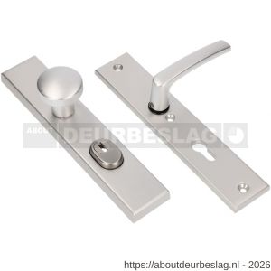 Ami VHB 251/15-169/50 KT veiligheidsvoordeur-knoplangschildgarnituur SKG*** kerntrekbeveiliging VHB 251/50/15 kerntrek KT 55 knop 169/50 en deurkruk 332 profielcilinder PC 55 F1 deurdikte 38-42 mm - R10901339 - afbeelding 1