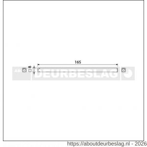 Ami dubbele Quickstift 8x165 mm deurdikte 76-104 mm - R10900259 - afbeelding 2