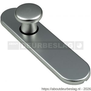 Ami 177/1 Klik knopkortschild aluminium knop 160/40 vast kortschild 177/1 blind Klik F1 - R10900715 - afbeelding 1