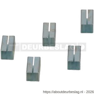 Ami deurbeslag verloopbus galvaniseerd 7/8 mm set 5 stuks - R10900229 - afbeelding 1
