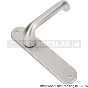 Ami LS 200/1/7-386 kruk-kruk garnituur deurkruk 386 Rota langschild 200/1/7 blind F1 - R10900121 - afbeelding 1