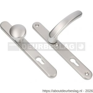 Ami VHB 257/32/2-169/50-378 veiligheids Rotaveer knop-kruk smalschildgarnituur SKG** ovaal VHB 257/32/2 profielcilinder PC 55 knop 169/50 F1 en deurkruk 378 Rota 257/32/2 profielcilinder PC 55 deurdikte 53-57 mm - R10900878 - afbeelding 1