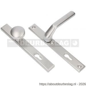 Ami VHB 251/32-169/50-379 veiligheids Rotaveer knop-kruk smalschildgarnituur SKG** VHB 251/32 profielcilinder PC 55 knop 169/50 F1 en deurkruk 379 Rota 251/32 profielcilinder PC 55 deurdikte 53-57 mm - R10900872 - afbeelding 1