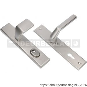 Ami VHB 251/15-144-379 KT veiligheids Rotaveer knop-kruk langschildgarnituur SKG*** kerntrekbeveiliging VHB 251/50/15 knop 144 kerntrek KT 92 en Rota kruk 379 profielcilinder PC 92 F1 deurdikte 38-42 mm - R10901322 - afbeelding 1