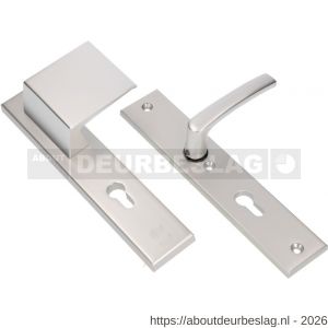 Ami VHB 251/50-90/80 veiligheidsvoordeur-duwerlangschildgarnituur SKG*** VHB 251/50 profielcilinder PC 55 deurduwer 90/80 rechts F1 profielcilinder PC 55 en deurkruk 332 deurdikte 38-42 mm - R10900970 - afbeelding 1