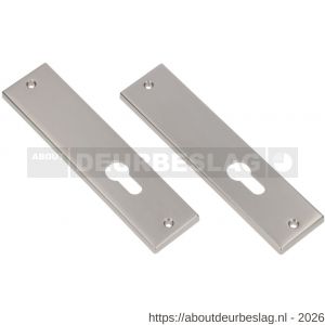 Ami 178/43 kortschild aluminium zonder krukgat profielcilinder PC 55 F1 - R10900545 - afbeelding 1