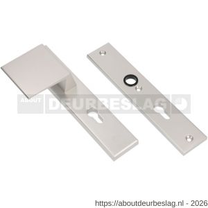 Ami VHB 251/50-90/80 veiligheidsvoordeur-duwerlangschildgarnituur SKG*** VHB 251/50 profielcilinder PC 55 deurduwer 90/80 links F1 profielcilinder PC 55 zonder deurkruk deurdikte 38-42 mm - R10900968 - afbeelding 1