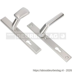 Ami VHB 251/32-166-379 veiligheids Rotaveer knop-kruk smalschildgarnituur SKG** VHB 251/32 profielcilinder PC 72 Kn 166 rechts F1 en deurkruk 379 Rota 251/32 profielcilinder PC 72 deurdikte 53-57 mm - R10900868 - afbeelding 1