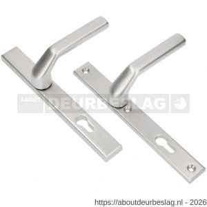 Ami VHB 251/32-379 veiligheids Rotaveer kruk-kruk smalschildgarnituur SKG** VHB deurkruk 379 Rota 251/32 profielcilinder PC 55 F1 en deurkruk 379 Rota 251/32 profielcilinder PC 55 deurdikte 53-57 mm - R10900889 - afbeelding 1