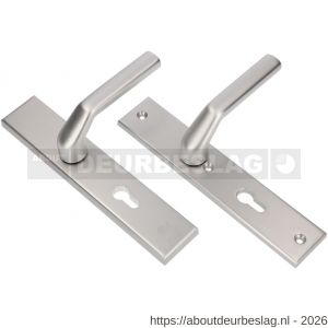 Ami VHB 251/50-379 veiligheids Rotaveer kruk-kruk langschildgarnituur SKG*** VHB deurkruk 379 Rota 251/50 profielcilinder PC 55 F1 en deurkruk 379 Rota 251/50 profielcilinder PC 55 deurdikte 38-42 mm - R10900928 - afbeelding 1