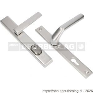 Ami VHB 251/37-353 KT veiligheids Rotaveer kruk-kruk smalschildgarnituur SKG*** kerntrekbeveiliging VHB 251/37 kerntrek KT 72 en deurkruk 353 vastdraaibaar F1 en deurkruk 379 Rota 251/32 profielcilinder PC 72 deurdikte 53-57 mm - R10901617 - afbeelding 1