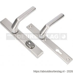 Ami VHB 251/37-379 KT veiligheids Rotaveer kruk-kruk smalschildgarnituur SKG*** kerntrekbeveiliging VHB 251/37 zonder krukgat kerntrek KT 92 F1 en deurkruk en 379 Rota 251/32 profielcilinder PC 92 deurdikte 53-57 mm - R10901623 - afbeelding 1